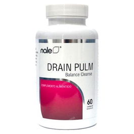 NALE Drain Pulm Balance Cleanse 60 Cap. Drenaje y Desinfección de Pulmón y Vías Aéreas