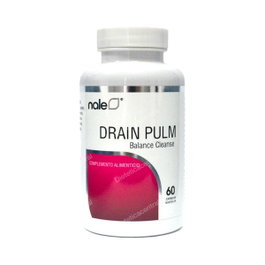 NALE Drain Pulm Balance Cleanse - Drenaje y Desinfección de Pulmón y Vías Aéreas, 60 Cápsulas
