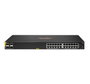 Hewlett Packard Enterprise HPE Aruba 6100 Switch de Capa 2 - 24 Puertos Gigabit PoE+ (370W Clase 4) con 4 Uplinks SFP+ 1/10GbE para Oficinas y Redes Empresariales