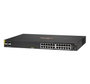 Hewlett Packard Enterprise HPE Aruba 6100 Switch de Capa 2 - 24 Puertos Gigabit PoE+ (370W Clase 4) con 4 Uplinks SFP+ 1/10GbE para Oficinas y Redes Empresariales