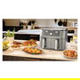 Ninja DZ400EU Freidora de Aire Caliente de Doble Zona, 9.5L, 4kg de Capacidad, 240°C, Gris