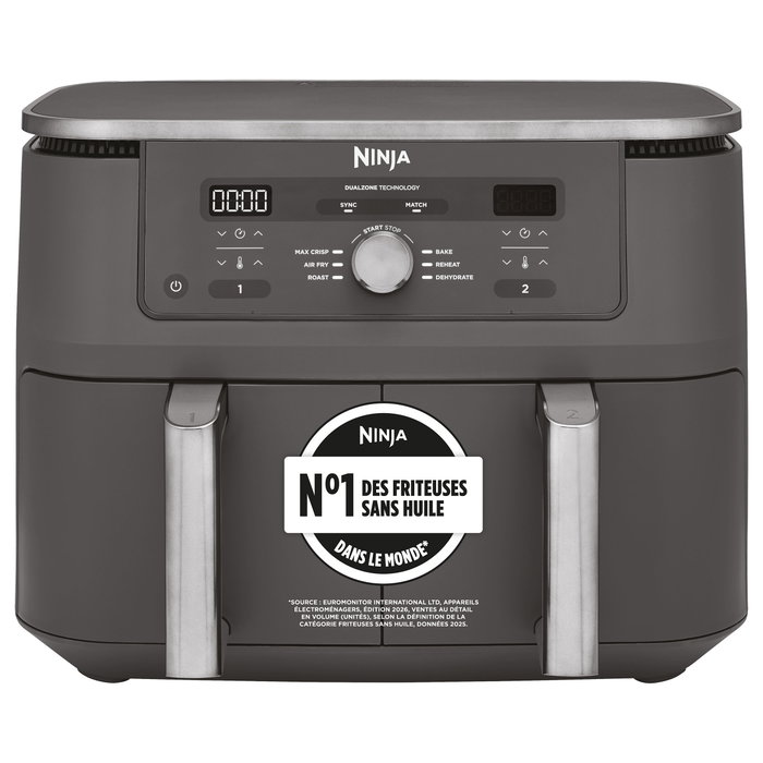 Ninja DZ400EU Foodi Max Dual Zone 9,5 L Gris