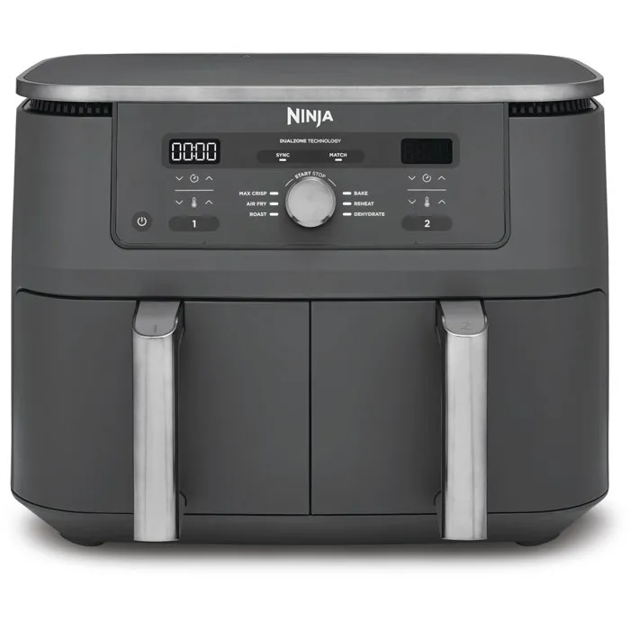 Ninja DZ400EU Freidora de Aire Dual Zone 9.5L Gris