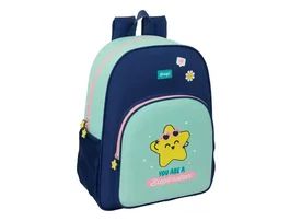 SAFTA Mochila Mr. Wonderful Estrella adaptable a carro 42cm