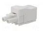BM GROUP Bloque de bornas desmontable blanco 16A
