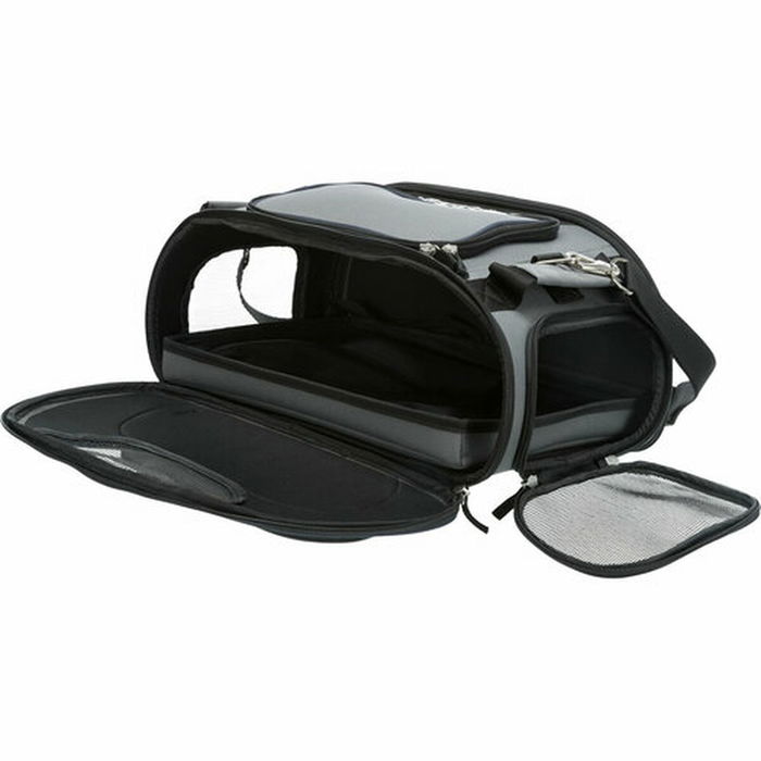 Bolso para Mascotas Trixie Airline Wings Azul Gris 28 × 23 × 46 CM