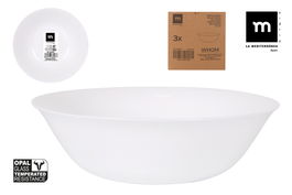 La Mediterranea Ensaladera Opal Whom 23 cm Md (18 Unidades)