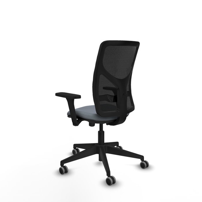 PIQUERAS Y CRESPO Silla de oficina Motilla Gris y Negro PIQUERAS Y CRESPO Silla de oficina Motilla Gris y Negro
