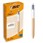 Bic Bolígrafo 4 Colores Wood Style Caja de 12 Unidades