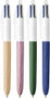 Bic Bolígrafo 4 Colores Wood Style Caja de 12 Unidades