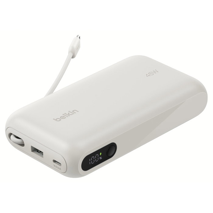 Belkin BoostCharge Powerbank PD45W con pantalla 20000mAh sand BPB030hqSA