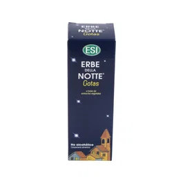 Trepatdiet-Esi Erbe Della Notte Extracto Sin Alcohol 50 ml para el Sueño, con Pasiflora, Valeriana y Manzanilla