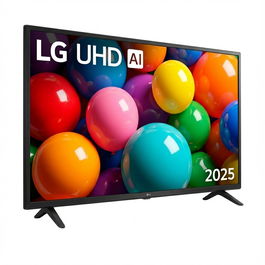 LG 43UA75006LA Televisor 108 cm/43" (3840x2160) LED 16:9 60Hz a7 AI Processor 4K Gen8 HDR10/HLG ALLM webOS25 Negro