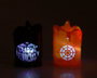 Vela Decorativa 8x5 cm con Luz LED (2 Unidades) para Halloween y Ambientes Misteriosos