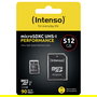 Intenso 3424493 MicroSD 512GB UHS-I Clase 10 U1 Tarjeta de Memoria