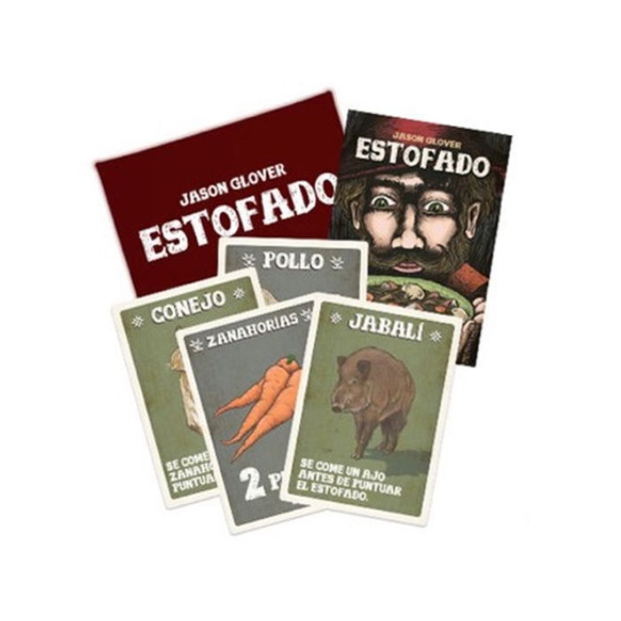 Salt & Pepper Games Juego de Cartas Estofado con 2 Expansiones, Estrategia y Faroleo, 2-4 Jugadores, 15 Minutos, Español