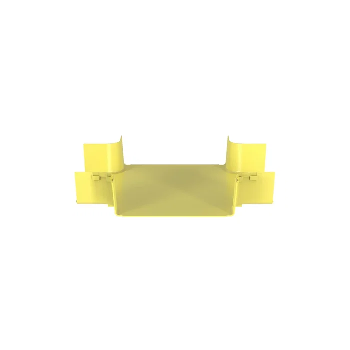 Panduit FRFWC12X4LYL Accesorio para Canaleta de Cable - Amarillo - ABS y Policarbonato - Dimensiones 565,2x565,2x107,2 mm