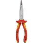 Knipex 26 16 200 T Alicates de punta plana redondeada con filo de corte