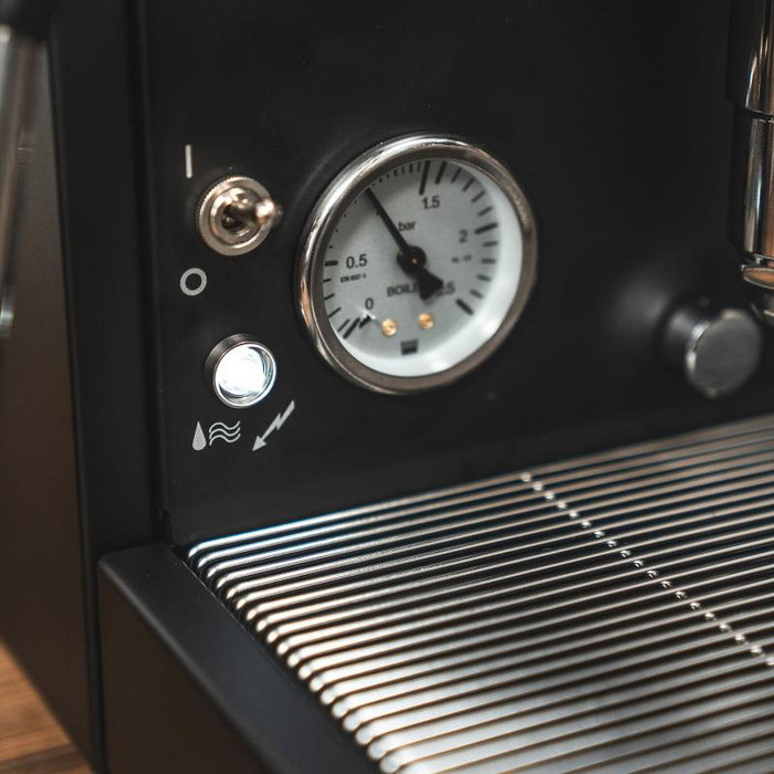 La Pavoni New Cellini Evolution Máquina de Espresso, Negro Schwarz, LPSCVB01EU