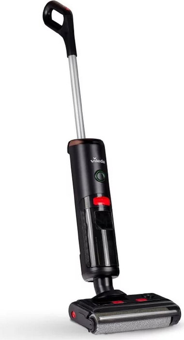 Vileda PureClean S5 Plus Robot Aspirador Húmedo/Seco Negro/Plata