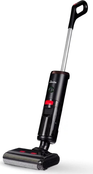 Vileda PureClean S5 Plus Robot Aspirador Húmedo/Seco Negro/Plata