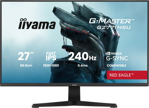 iiyama G-Master G2771HSU-B1 Monitor Gaming 27 pulg. Fast IPS 240 Hz FHD iiyama G-Master G2771HSU-B1 Monitor Gaming 27 pulg. Fast IPS 240 Hz FHD