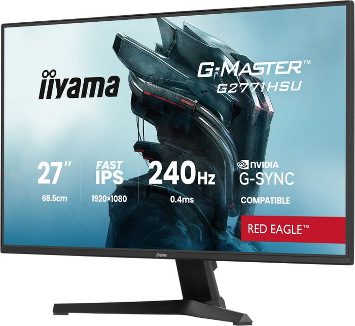iiyama G-Master G2771HSU-B1 Red Eagle 27 Pulgadas 240Hz Full HD Fast IPS iiyama G-Master G2771HSU-B1 Red Eagle 27 Pulgadas 240Hz Full HD Fast IPS