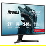 iiyama G-Master G2771HSU-B1 Monitor Gaming 27" Full HD (1920x1080) Fast IPS 240 Hz 0.4 ms HDMI DisplayPort USB-C Negro