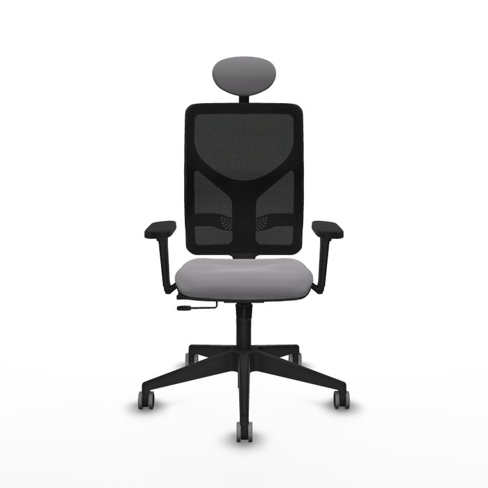 PIQUERAS Y CRESPO Silla de oficina Motilla con Mecanismo Sincro/Traslack, Gris y Negro PIQUERAS Y CRESPO Silla de oficina Motilla con Mecanismo Sincro/Traslack, Gris y Negro