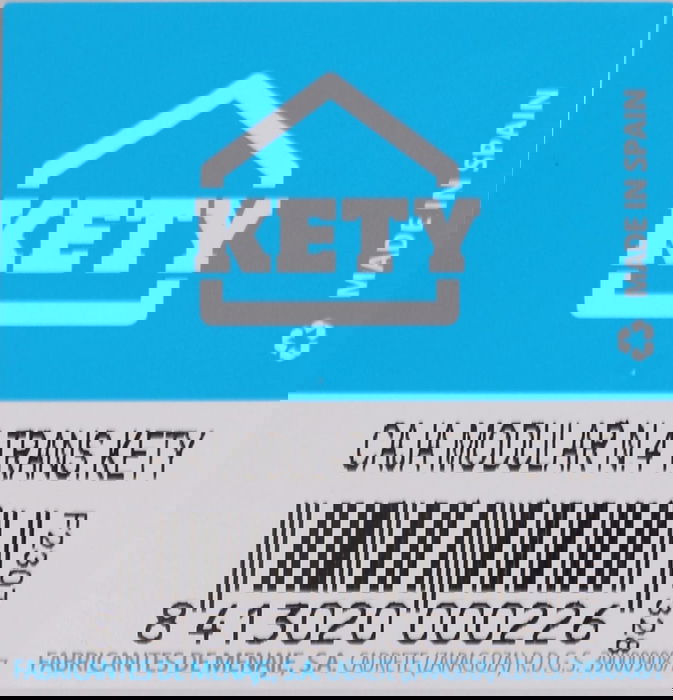 Kety Caja Ordenacion Modular 22.5 cm x 15.5 cm x 5.3 cm K (12 Unidades)