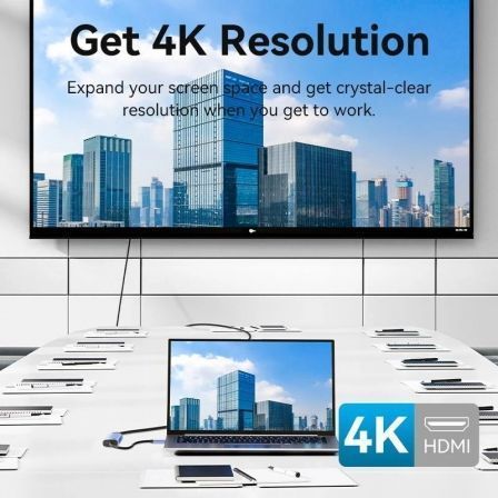 Vention TGESB Docking USB Tipo-C, 3xUSB 3.0, HDMI 4K 30Hz, USB Tipo-C PD 100W, Azul