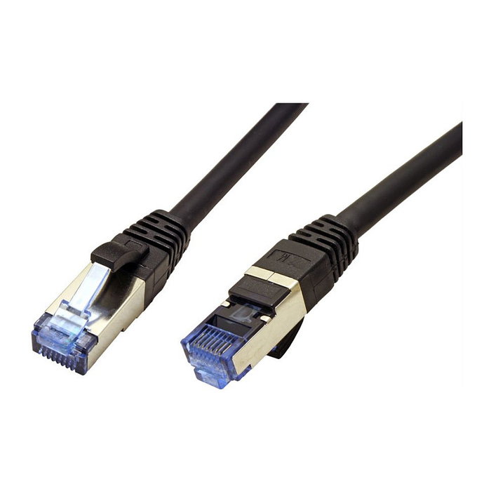 VALUE Patchkabel Cat.6a S/FTP Negro 0,3 m VALUE Patchkabel Cat.6a S/FTP Negro 0,3 m