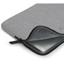 DICOTA D31751 Skin URBAN - Funda para portátil de 13" (33cm) de Neopreno Gris, Protección contra Polvo y Rayones