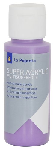 La Pajarita Pintura Super Acrylic A-17 60ml Lavanda