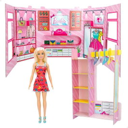 Lisciani Giochi Barbie Fashion Boutique con muñeca