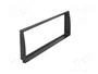 4CARMEDIA Bastidor de montaje de radio 1 DIN para VW Golf II, Negro