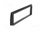 4CARMEDIA Bastidor de montaje de radio 1 DIN para VW Golf II, Negro