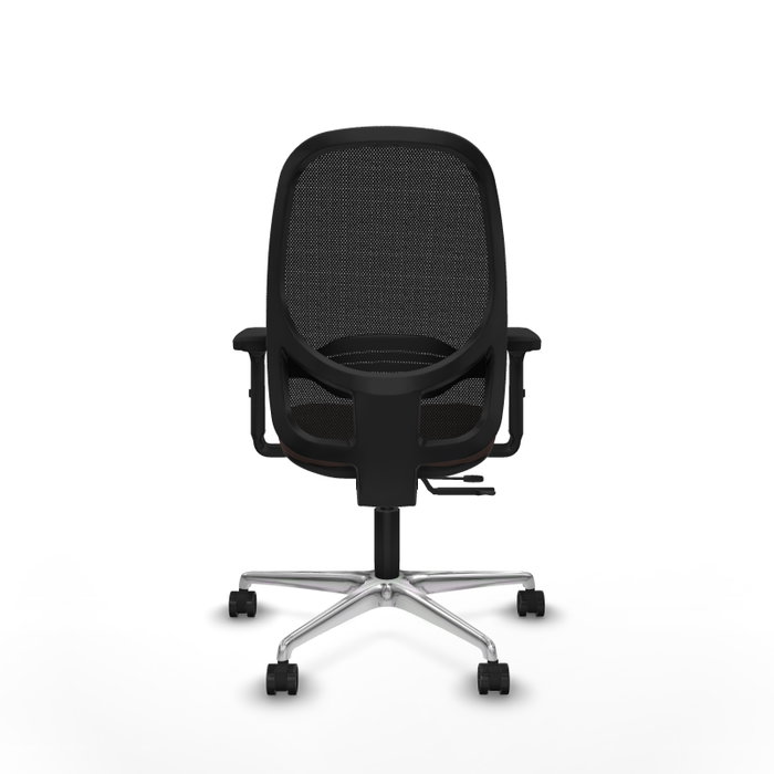 PIQUERAS Y CRESPO Silla de oficina Cilanco con mecanismo Sincro/Traslack, Marrón oscuro y Negro PIQUERAS Y CRESPO Silla de oficina Cilanco con mecanismo Sincro/Traslack, Marrón oscuro y Negro