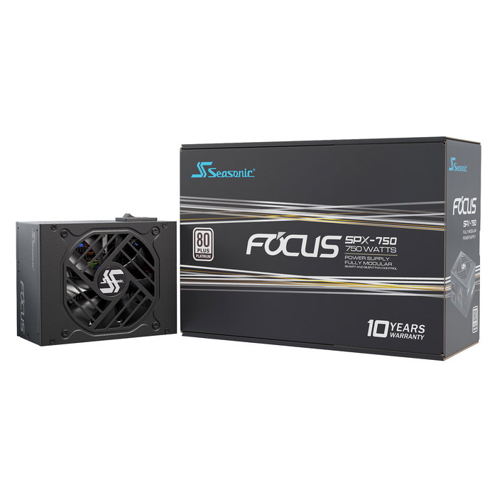 Seasonic Focus SPX-750 Fuente de Alimentación para PC, 750W, Negro