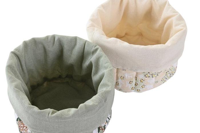 DKD Home Decor Cesta de Algodón Ivy&daisy 2022 DKD Home Decor Cesta de Algodón Ivy&daisy 2022