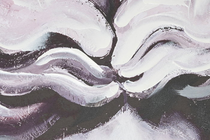 DKD Home Decor Cuadro Moderno Streetart Lienzo Multicolor Hecho a Mano 3.5 x 150 x 150 cm (2 Unidades)