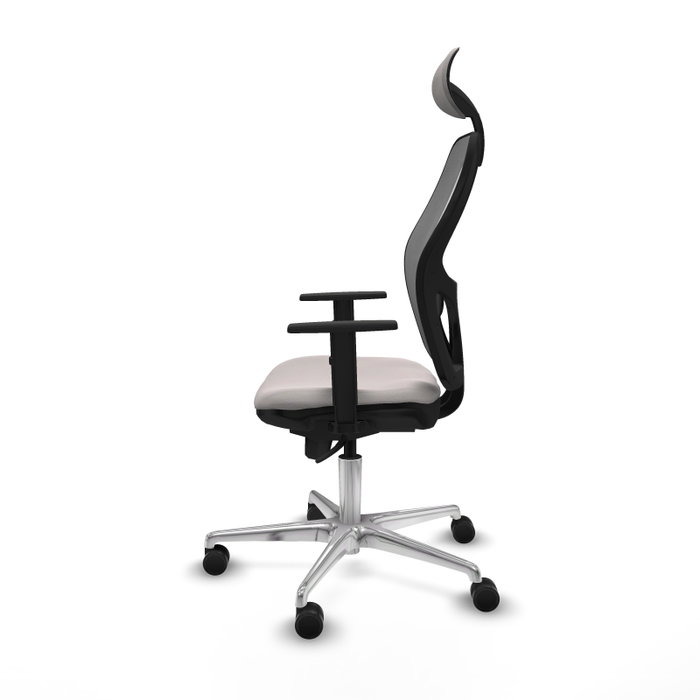 PIQUERAS Y CRESPO Silla de oficina Jorquera Blanco y Gris PIQUERAS Y CRESPO Silla de oficina Jorquera Blanco y Gris