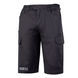 Sparco Pantalón Bermuda Cargo Gris Talla L