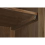 DKD Home Decor Vitrina Teca y Cristal Natural 80x45x190 cm