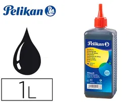 Pelikan Tinta China Negra Bote 1 Litro