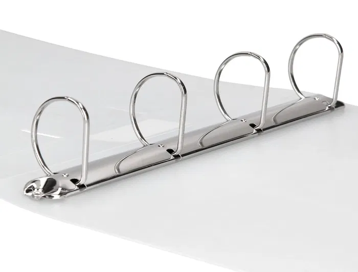 Liderpapel Carpeta 4 Anillas Mixtas 40 mm Polipropileno DIN A4 Transparente