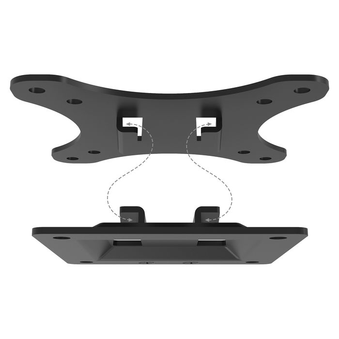 Digitus Soporte de Pared Universal para Monitores hasta 32" (81 cm), 18 kg, VESA 75x75/100x100 mm, Negro Digitus Soporte de Pared Universal para Monitores hasta 32" (81 cm), 18 kg, VESA 75x75/100x100 mm, Negro