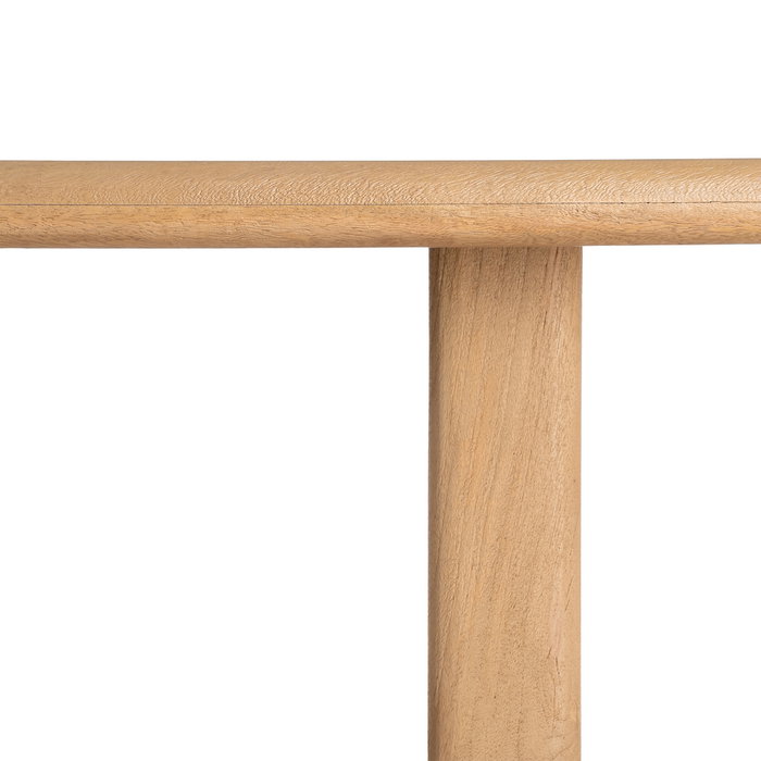 Mesa Comedor Natural Madera de Mango 180 X 90 X 76 cm