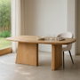 Mesa Comedor Natural Madera de Mango 180 X 90 X 76 cm