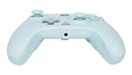 Power A Mando con Cable XBGP0004-01 para Xbox Series X/S Azul Algodón de Azúcar con Licencia Oficial Xbox